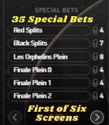 35 Special Bets - First 6
