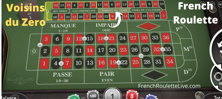 Bets Payouts and Layouts in French Roulette