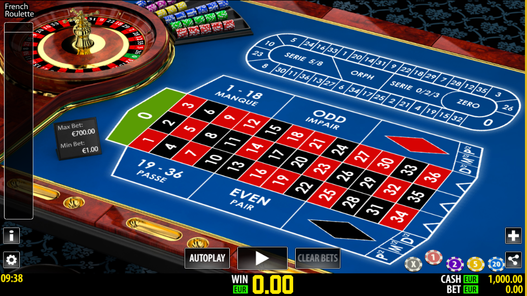WM French Roulette Pro