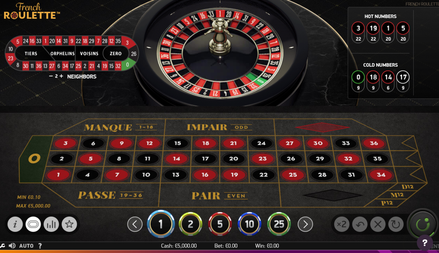 Французская рулетка в онлайн казино покер онлайн бесплатно флеш игра онлайн