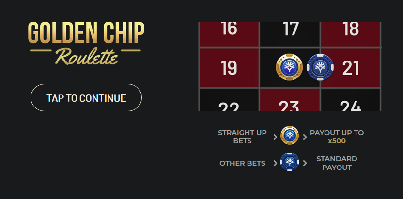 Yggdrasil Roulette Software Golden Chip Roulette Features