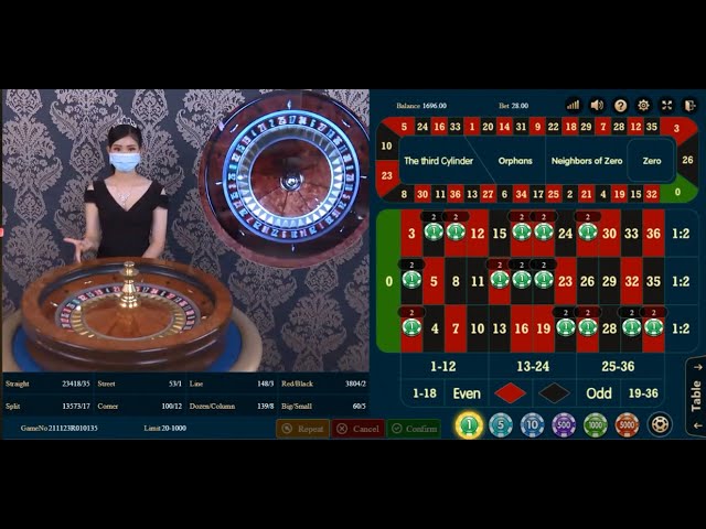 ASIAN LIVE ROULETTE -14 Numbers- Gameplay