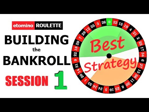 HOW to Build your Bankroll the RIGHT way || Roulette SESSION 1 || Online Roulette Strategy to Win – Roulette Game Videos