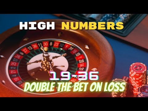 High Number Roulette Strategy to Win | Target $1000+ – Roulette Game Videos