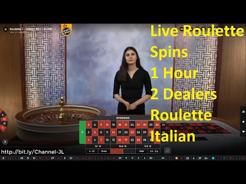 Live Roulette Spins 1 Hour 2 Dealers Roulette Italian – Italian Speaking Dealers – Roulette Game Videos