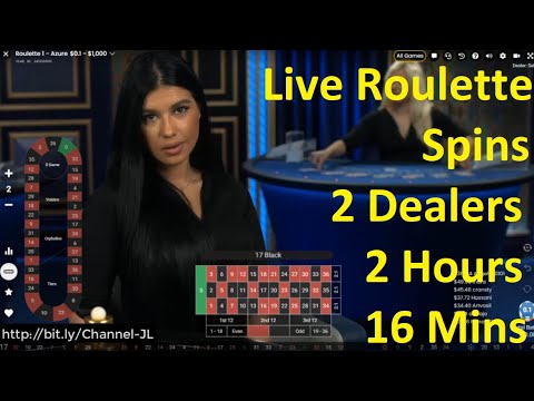 Live Roulette Spins 2 Dealers 2 Hours 16 Mins Roulette Azure – Roulette Game Videos