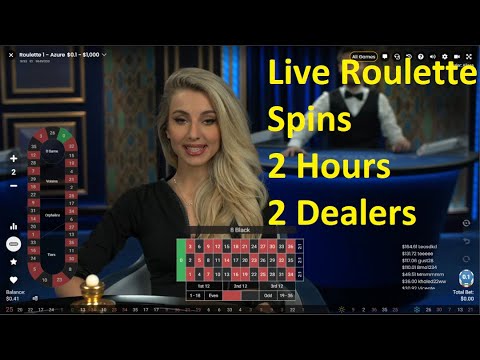 Live Roulette Spins 2 Hours 2 Dealers Roulette Azure – Roulette Game Videos