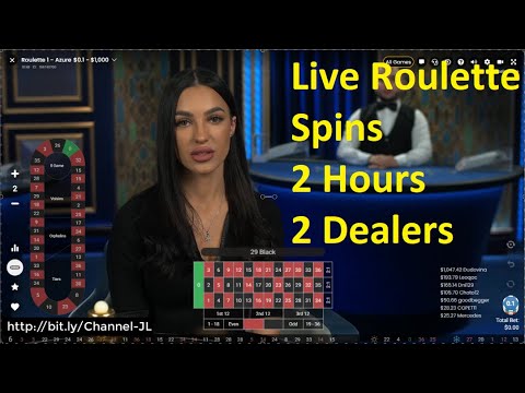 Live Roulette Spins 2 Hours 2 Dealers Roulette Azure – Roulette Game Videos