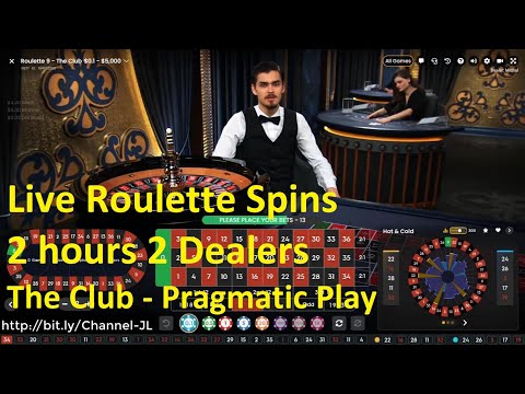 Live Roulette Spins 2 hours 2 Dealers The Club Pragmatic Play – Roulette Game Videos