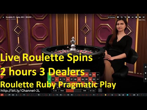 Live Roulette Spins 2 hours 3 Dealers Roulette Ruby Pragmatic Play – Roulette Game Videos