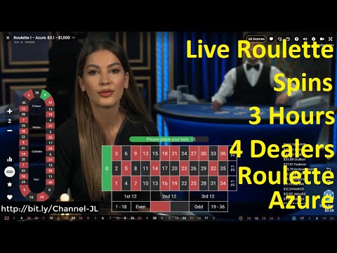 Live Roulette Spins 3 Hours 4 Dealers Roulette Azure – Roulette Game Videos