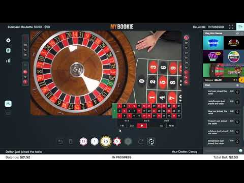 Live roulette made a quick 2.50!! – Roulette Game Videos
