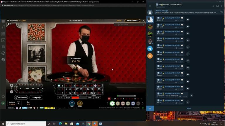 Live roulette session with Brad my VIP student +71 units made today – Roulette Game Videos
