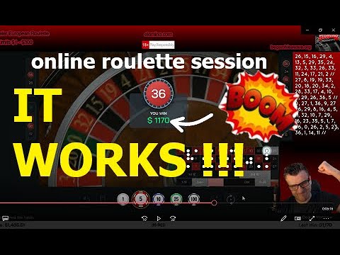Nice WIN | $1800 Online Roulette SESSION | My way of playing roulette | Online Roulette Strategy Win – Roulette Game Videos