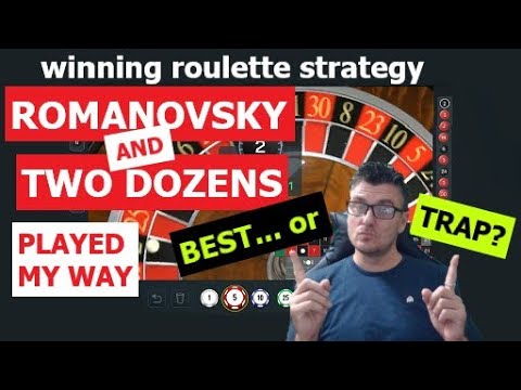 Best Roulette Strategy Or Trap? | Romanovsky & Two Dozens Strategy | Online Roulette Strategy to Win – Roulette Game Videos