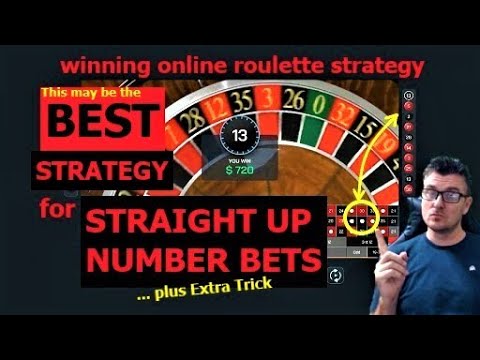 Is this the BEST ROULETTE STRATEGY to win STRAIGHT UP Bets? Can you Build Bankroll playing Numbers? – Roulette Game Videos