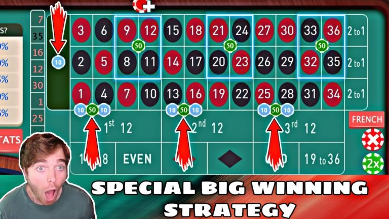 Special big winning roulette strategy for my subscribers – Roulette Game Videos