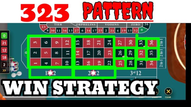 323 Pattern || Roulette Win Strategy – Roulette Game Videos