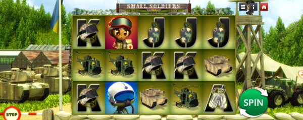 60 Free Spins on Small Soldiers Screen Shot