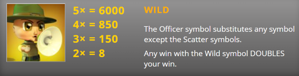 60 Free Spins on Small Soldiers Wild Symbol