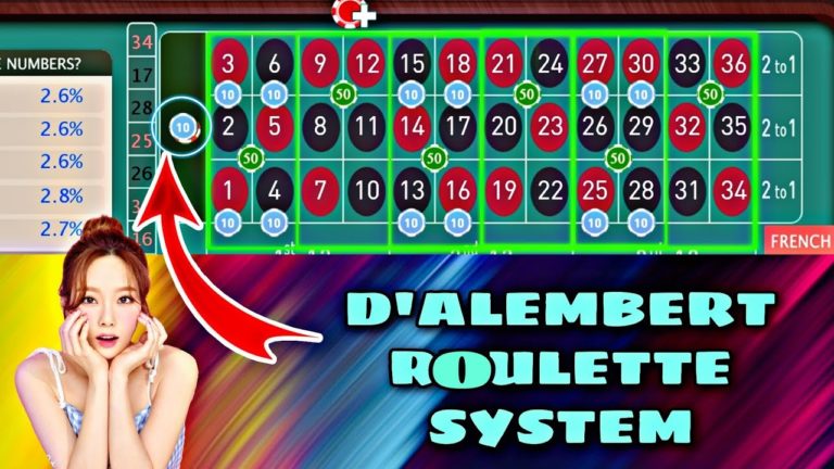 D’Alembert Roulette Casino System – Roulette Game Videos