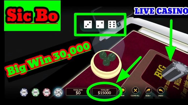 Live Casino Sic Bo Gameplay || Sic Bo Big Win || Sic Bo – Roulette Game Videos