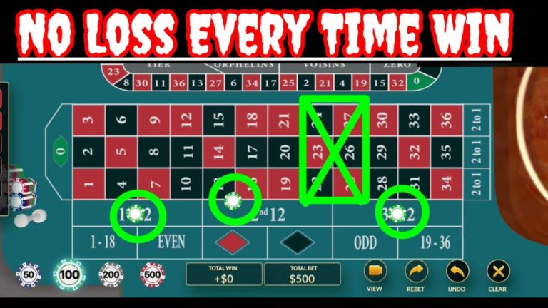 No Loss Every Time Win || Dozens & Linnning Bet Strategy || Roulette – Roulette Game Videos