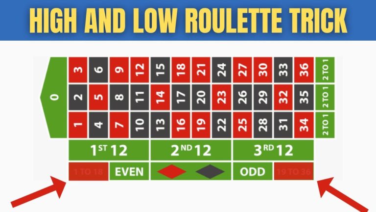 #1 Low and High Numbers Roulette Trick to Win for Sure – Roulette Game Videos
