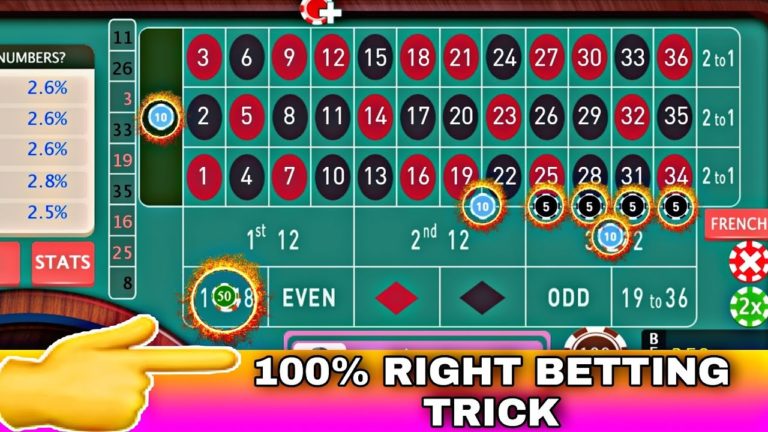 100% right roulete betting trick by roulette channel gameplay – Roulette Game Videos