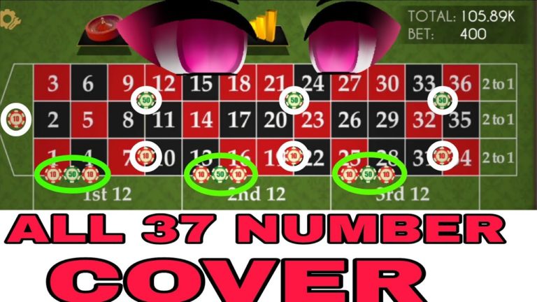 All 37 Numbers Cover || Every Spin Win Strategy || Roulette Best Winning Strategy – Roulette Game Videos