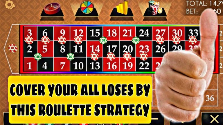 Cover your all loses by this roulette strategy – Roulette Game Videos