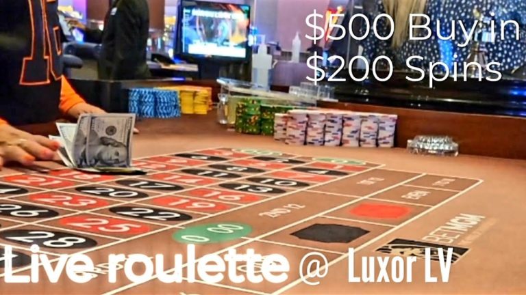 Live roulette at Luxor Las Vegas – Roulette Game Videos