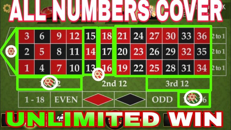 No Loss Unlimited Win Trick || All Numbers Cover || Roulette Best Strategy – Roulette Game Videos