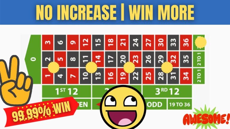 Roulette Strategy WIN MORE NO INCREASE | Roulette Tricks and Tips New – Roulette Game Videos
