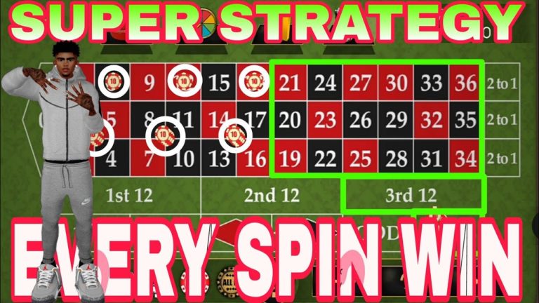Super Roulette Strategy || Every Spin Win – Roulette Game Videos