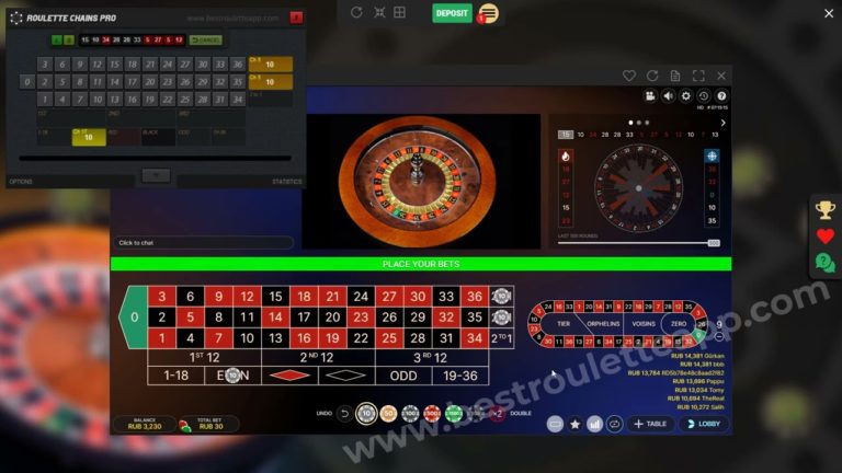 Easy win on LIVE roulette! (Roulette Chains PRO, 2022) – Roulette Game Videos
