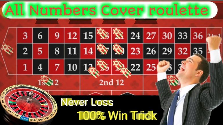 Never Loss 100% Win Trick || All Numbers Cover Roulette – Roulette Game Videos