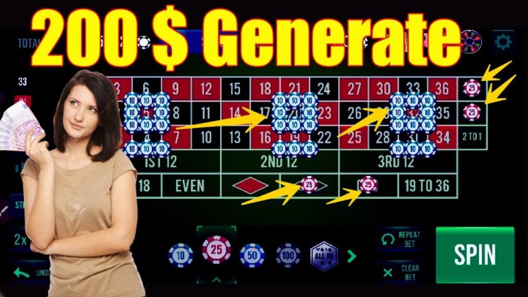 200 $ Generate | Best Roulette Strategy | Roulette Tips | Roulette Strategy to Win – Roulette Game Videos