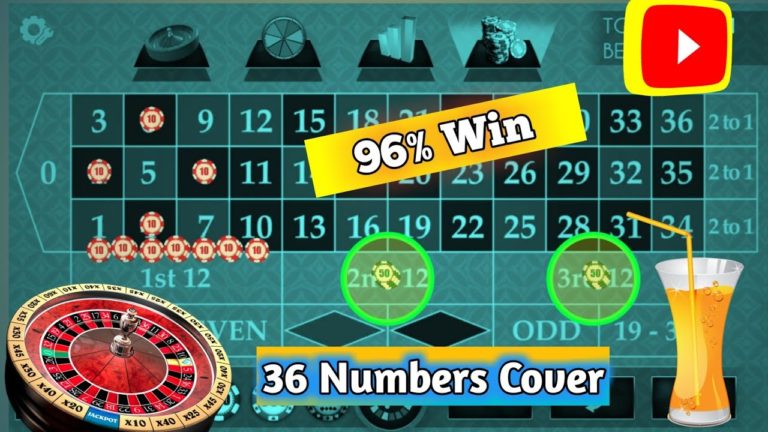 36 Numbers Cover Roulette || 96% Winning Strategy || Roulette Strategy To Win – Roulette Game Videos