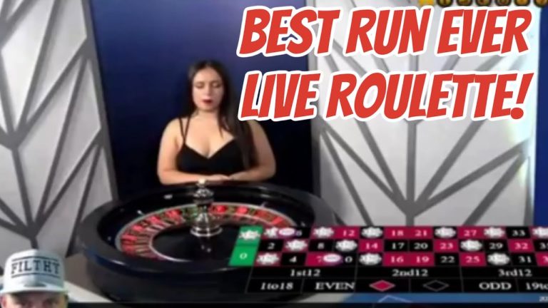 BEST RUN EVER! LIVE ROULETTE! $5,000 BETS! – Roulette Game Videos