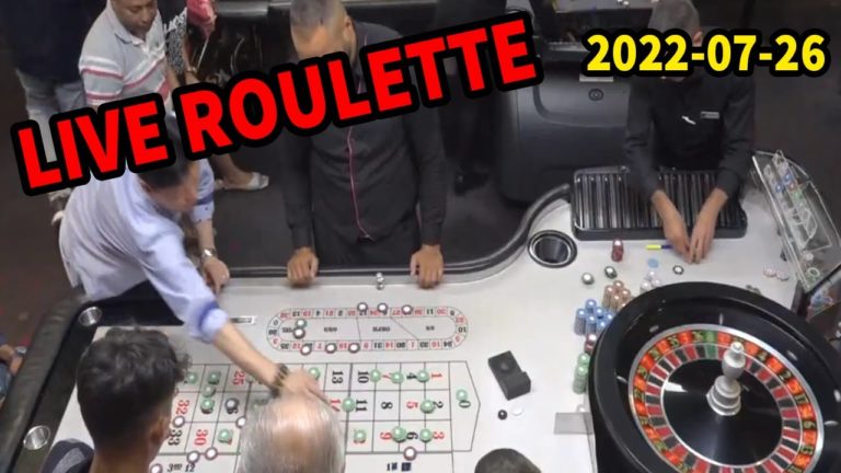 BIG Betting IN LIVE ROULETTE from CASINO SESSION New ✔️ – 2022-07-26 – Roulette Game Videos