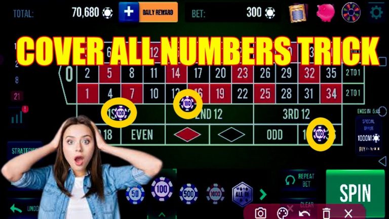 COVER ALL NUMBERS TRICK | Best Roulette Strategy | Roulette Tips | Roulette Strategy to Win – Roulette Game Videos