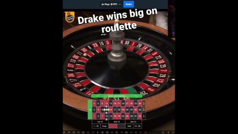 Drake wins 18.000.000$ on live roulette – Roulette Game Videos