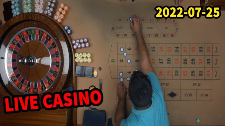 LIVE NEW TABLE ROULETTE IN CASINO ✔️ – 2022-07-25 – Roulette Game Videos