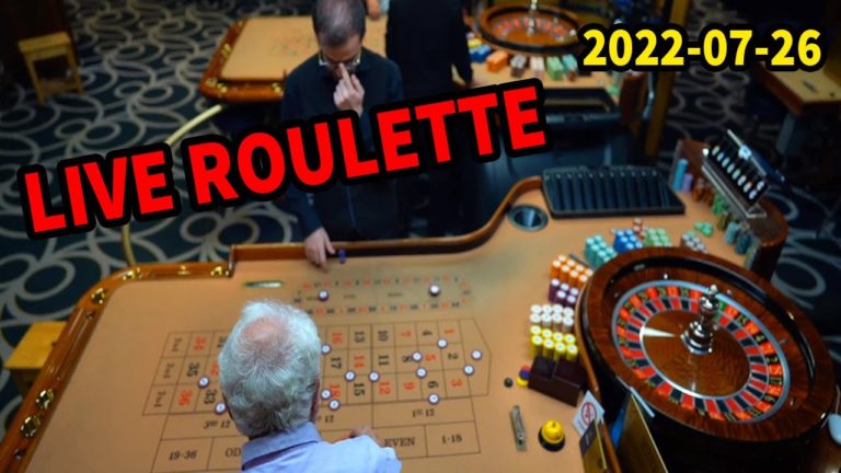 LIVE ROULETTE IN CASINO TABLE EXCLUSIVE New SESSION ✔️ – 2022-07-26 – Roulette Game Videos
