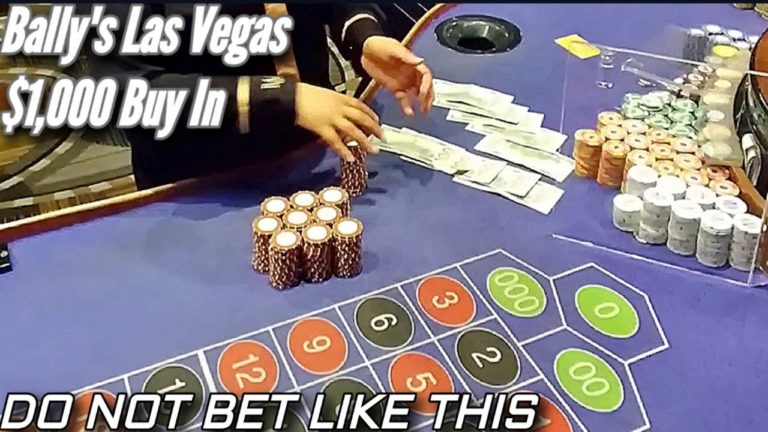 Live roulette at Ballys Las Vegas (Big Bets) – Roulette Game Videos