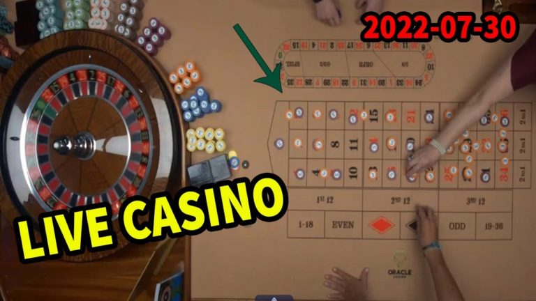 NEW TABLE ROULETTE CASINO New Round in the evening ✔️ – 2022-07-30 – Roulette Game Videos