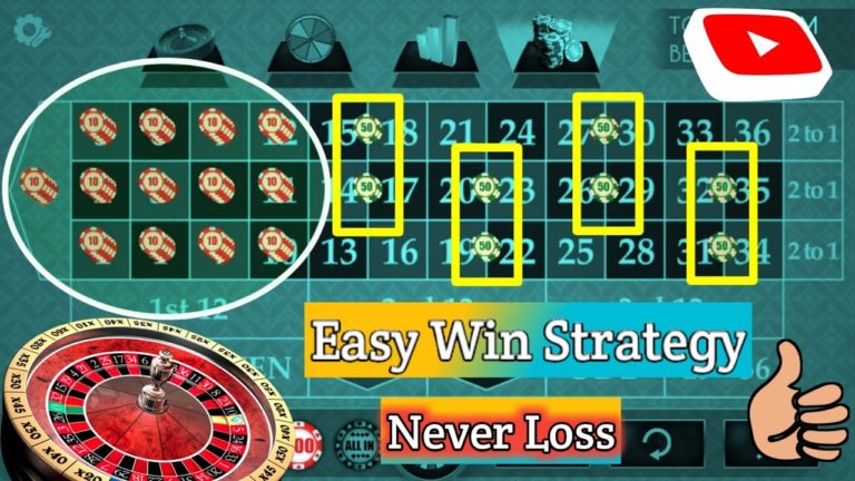 Never Loss Roulette Easy Win Strategy || Roulette Strategy To Win – Roulette Game Videos
