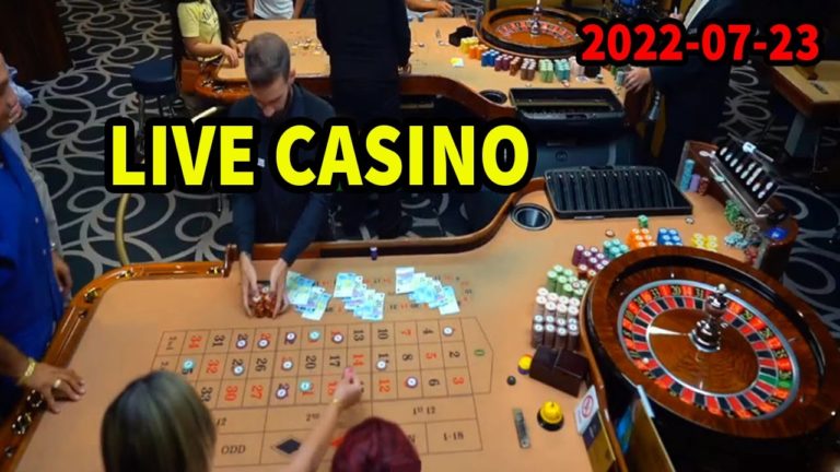 REAL LIVE ROULETTE ⚠️ IN CASINO HOT TABLE ✔️ – 2022-07-23 – Roulette Game Videos