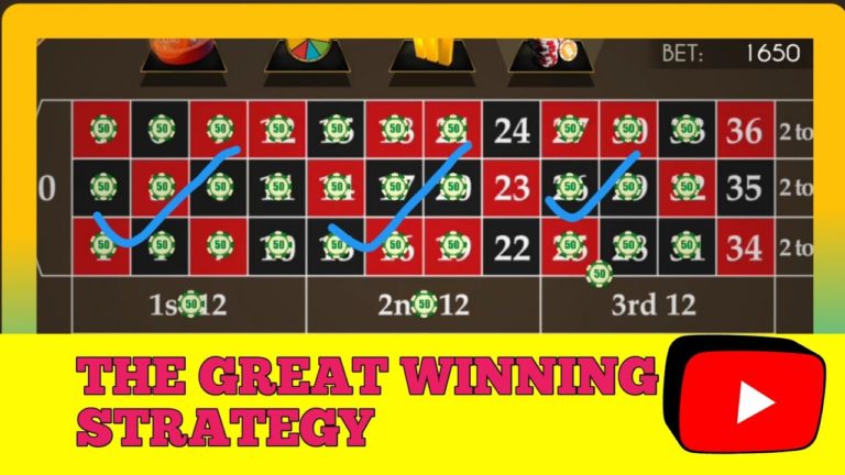 The Great Winning Strategy | Roulette Strategy To Win | Roulette – Roulette Game Videos